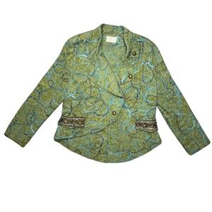 Alberto Malala Vintage Green Blazer